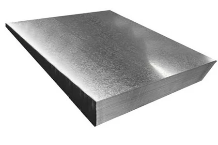 zinc coated steel sheet detail